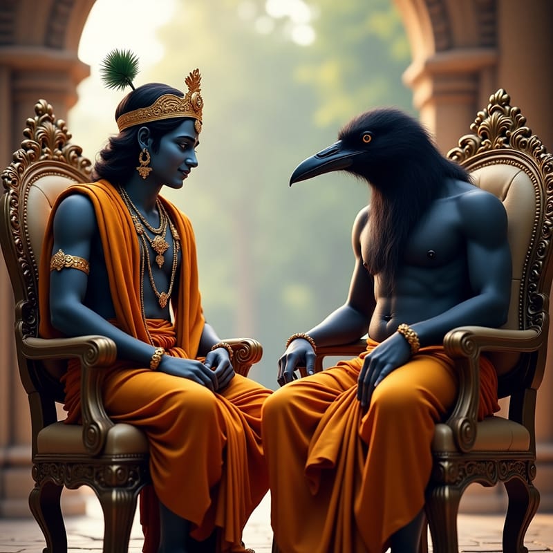 শ্রীকৃষ্ণ ও কাকভূশুণ্ডি